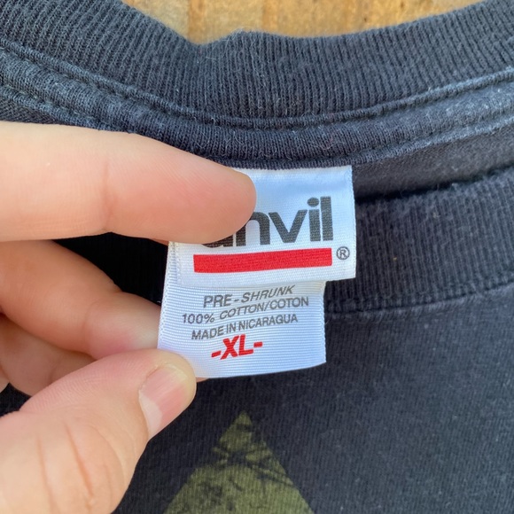 Vintage 00s  BB King Live tour 2008 concert T-shirt Size XL By Anvil tag - Picture 4 of 8